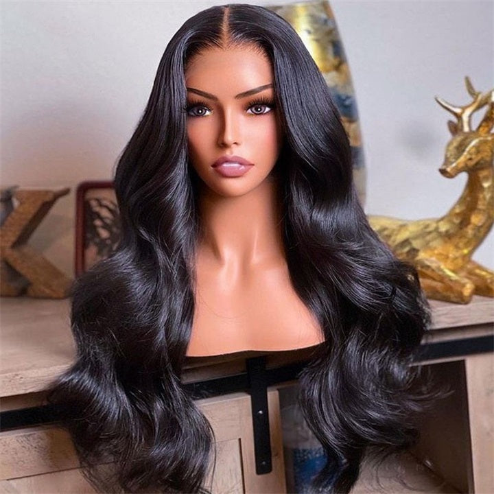 13x6 Body Wave HD Swiss Lace Front Wig 200% Density