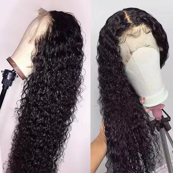 Alternative view of 200% Density Italian Wave Human Hair 26-inch HD Lace Frontal Wig